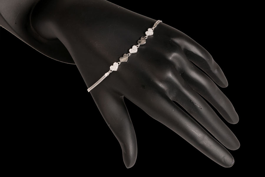 Liron Silver Yıldız Detaylı Bileklik